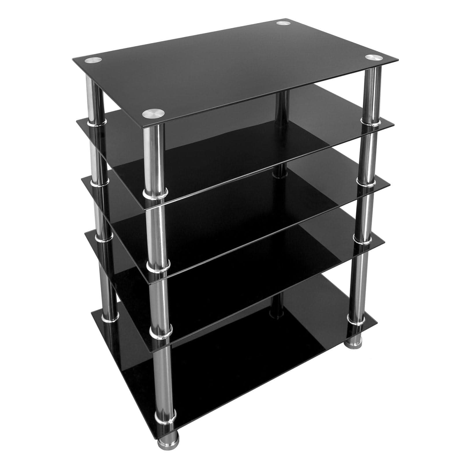 Mount-It! A/V Five-Tier Media Component Shelves - Thumbnail 2