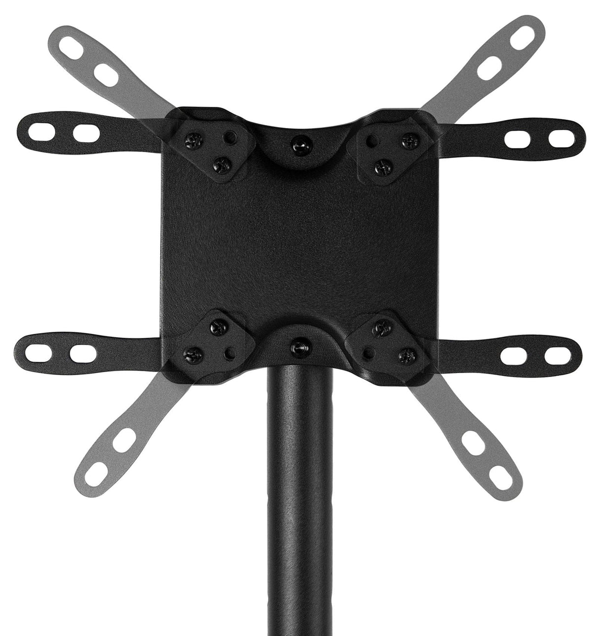 TV Cart - Adjustable Mobile TV Stand - Mount-It! - MI-879