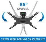 TV Mount - Anti-Theft Full Motion TV Wall Mount - Mount-It! - MI-4152