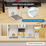 Tablet Stand - Anti-Theft Tablet Kiosk with Printer Shelf - Mount-It! -
