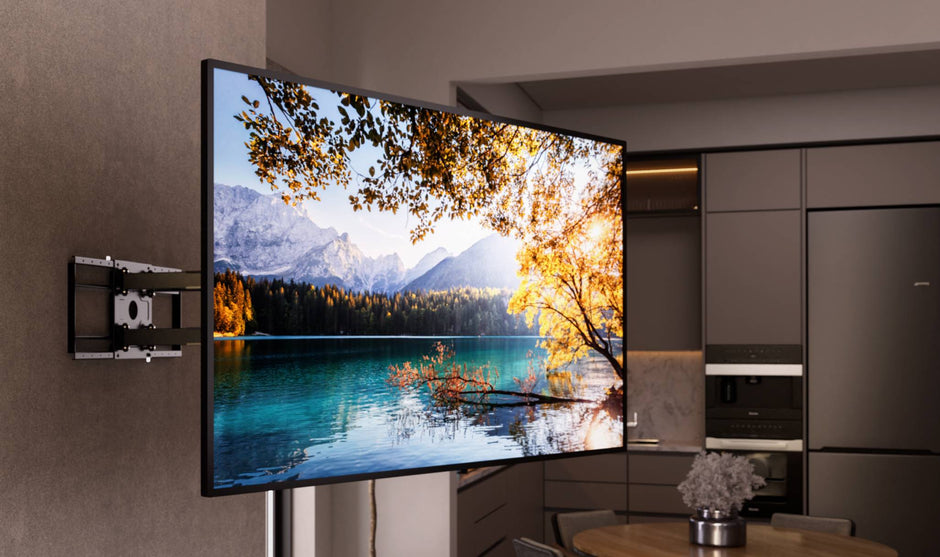 The Beast - Heavy Duty, Full Motion TV Wall Mount With Extra Long Extension