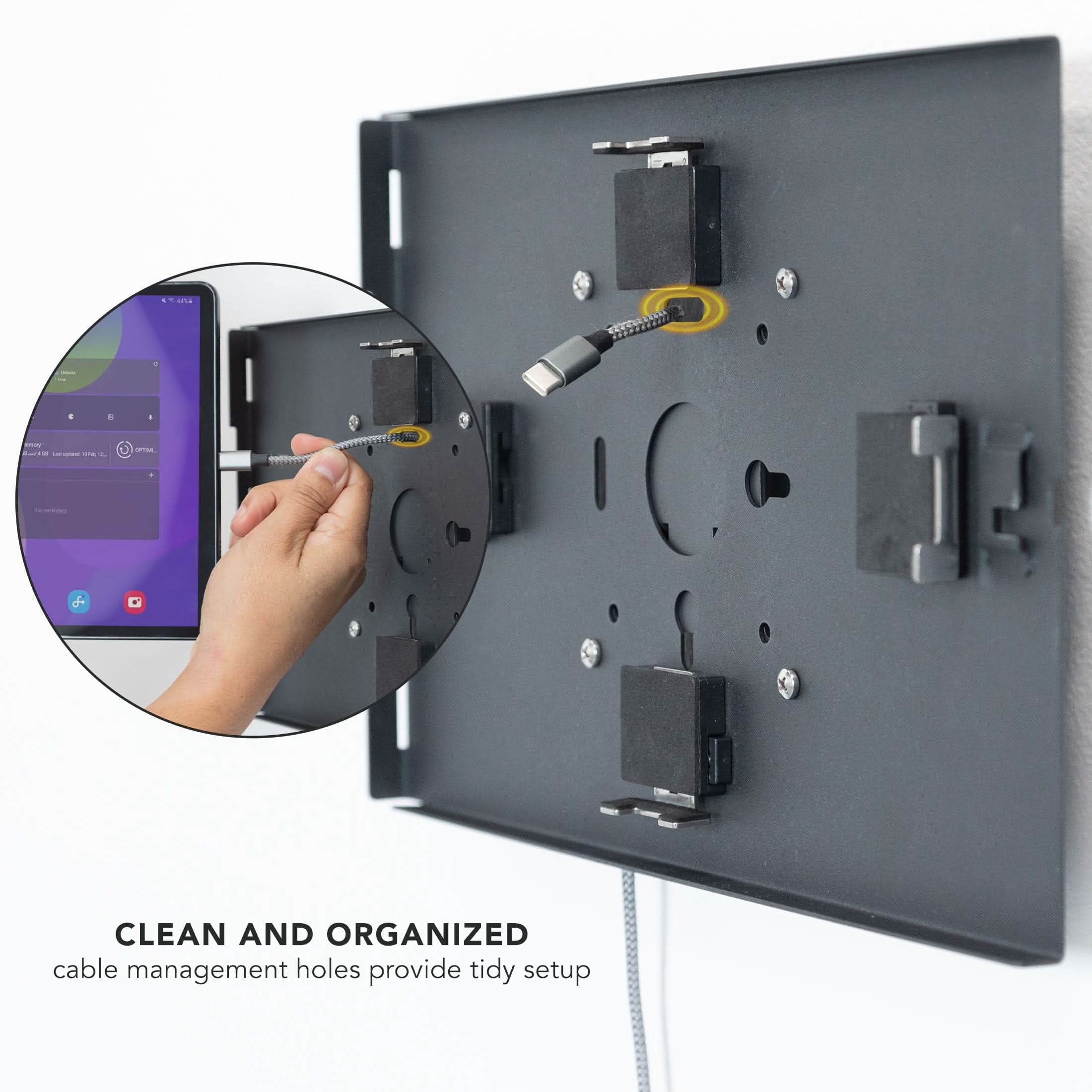 Mount-It! Anti-Theft Tablet Wall Mount for Samsung - Thumbnail 4