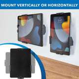 Black Tablet Mount - Anti-Theft Tablet Wall Mount - Mount-It! - MI-3872B