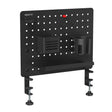 Black Desk Accessories - Clamp-on Pegboard Organizer - Mount-It! - MI-7302BLK