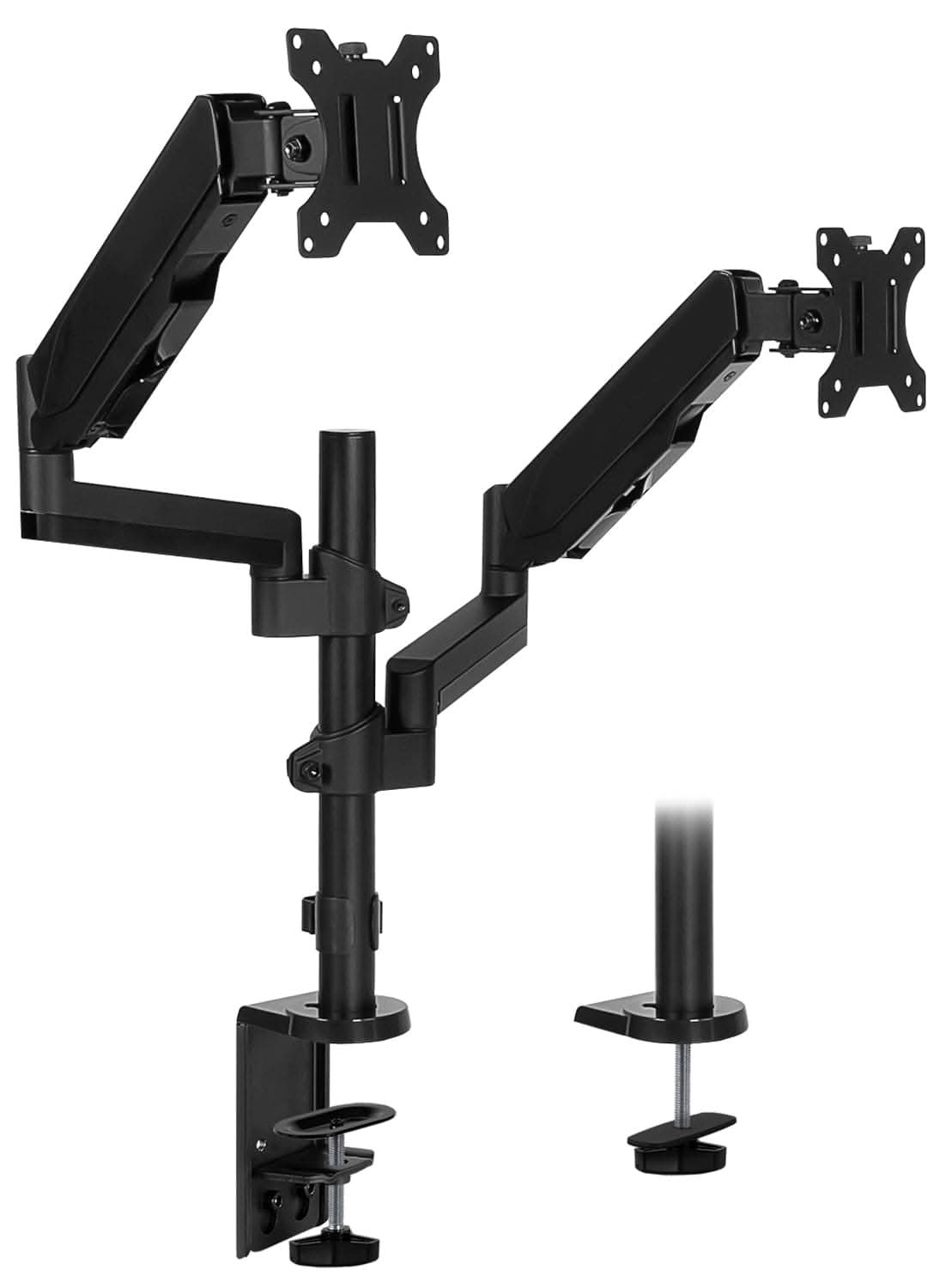 Mount-It! Dual Monitor Desk Mount for monitors up to 32" | holds up to 17.6 lbs per monitor | MI-4762 - Thumbnail 4