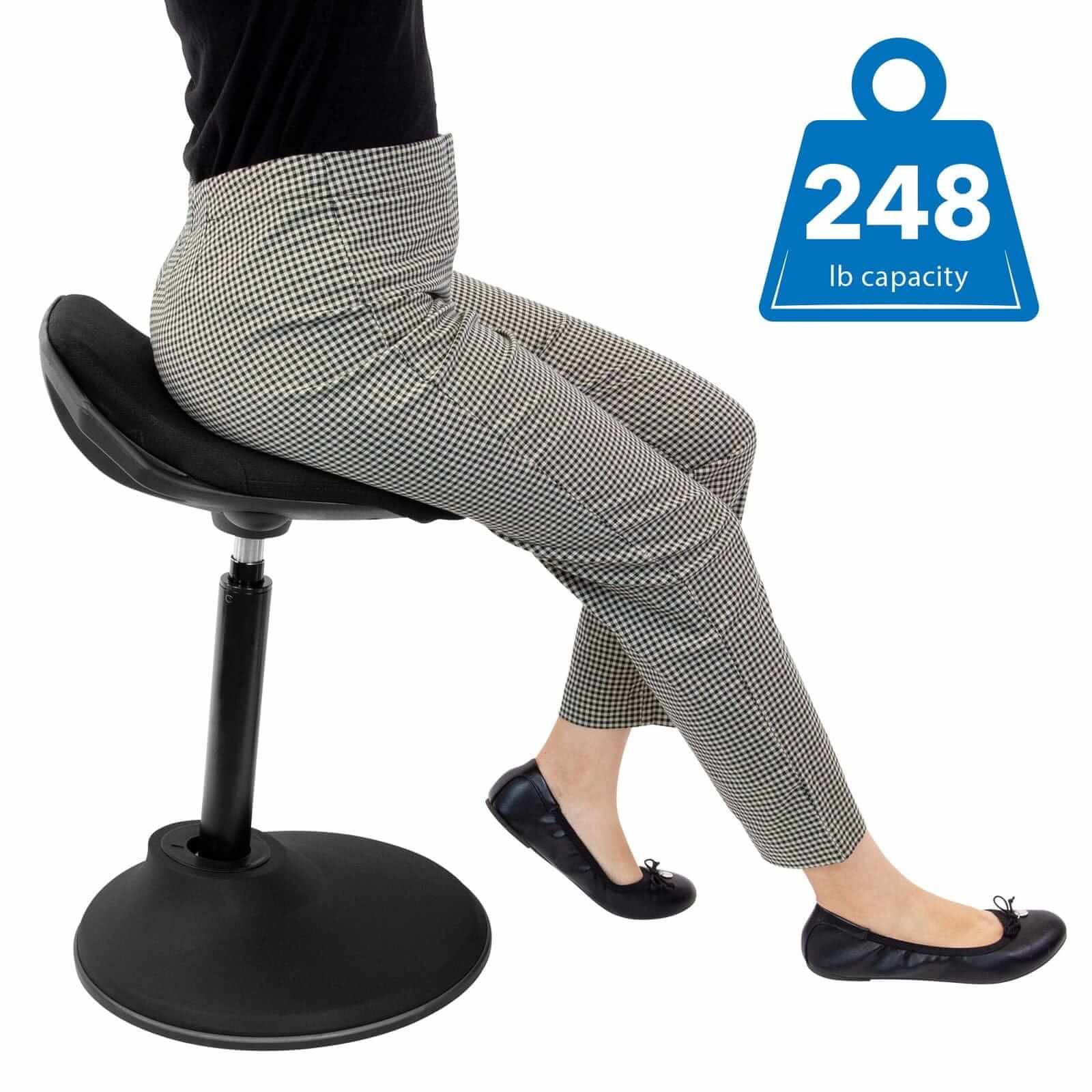 Mount-It! Ergonomic Sit Stand Stool | MI-931 - Thumbnail 5