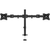 Black Monitor Mount - Full Motion Dual Monitor Desk Mount - Mount-It! - MI-1752