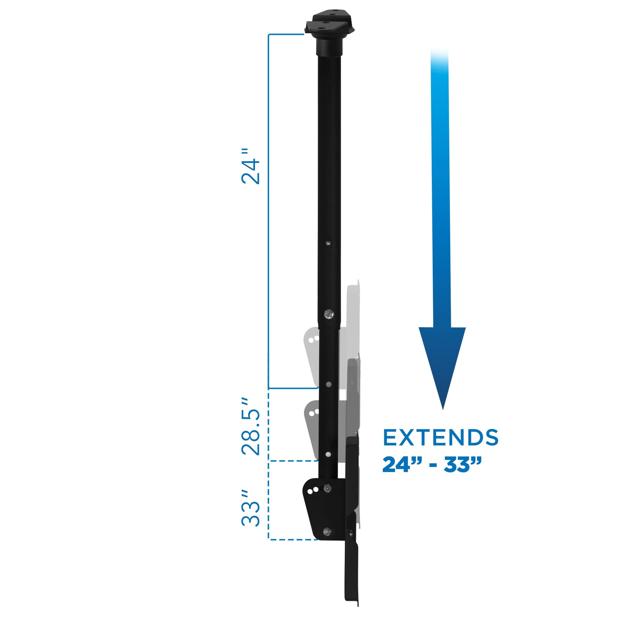 Mount-It! Full-Motion TV Ceiling Mount - Thumbnail 2