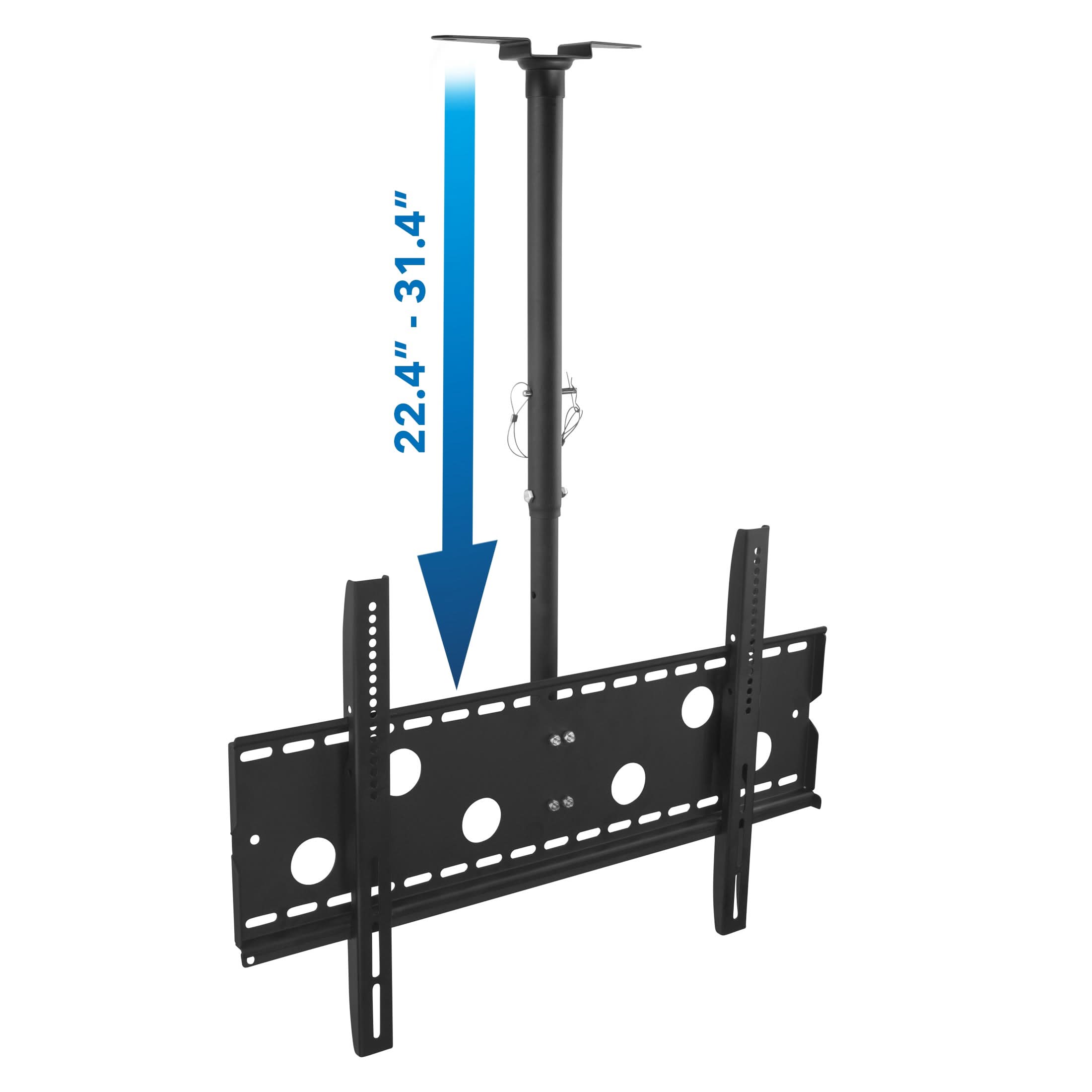 Mount-It! Full-Motion TV Ceiling Mount for 32" to 75" TVs | holds up to 175 lbs | MI-501B - Thumbnail 3