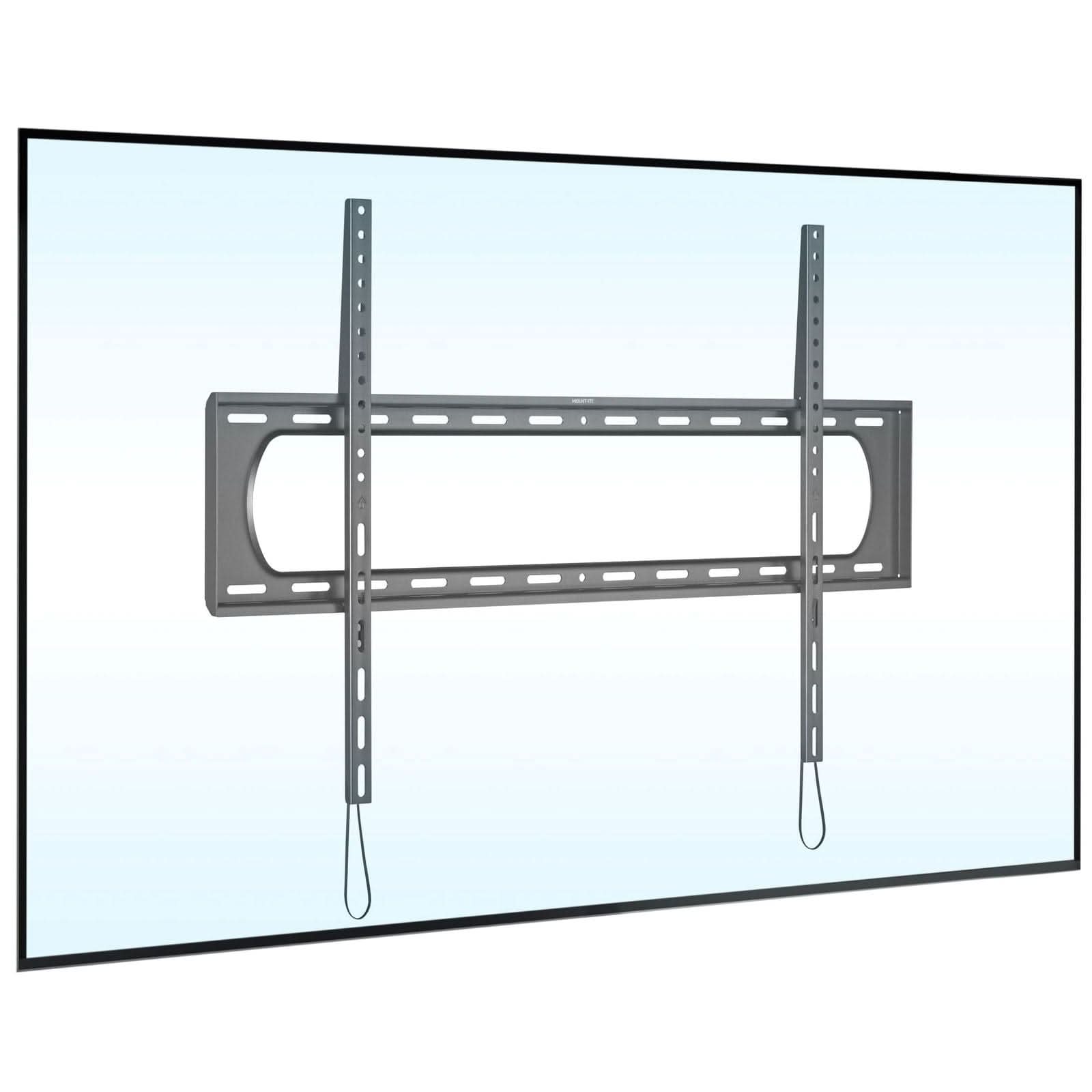 Mount-It! Heavy Duty XXL Fixed TV Wall Mount for 60" to 120" TVs | holds up to 264 lbs | MI-14008 - Thumbnail 2