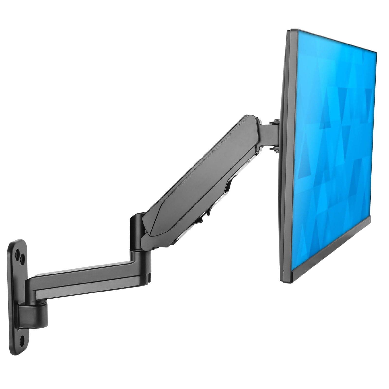 Mount-It! Height Adjustable Single Monitor Wall Mount for monitors up to 32" | holds up to 17.6 lbs | MI-3753