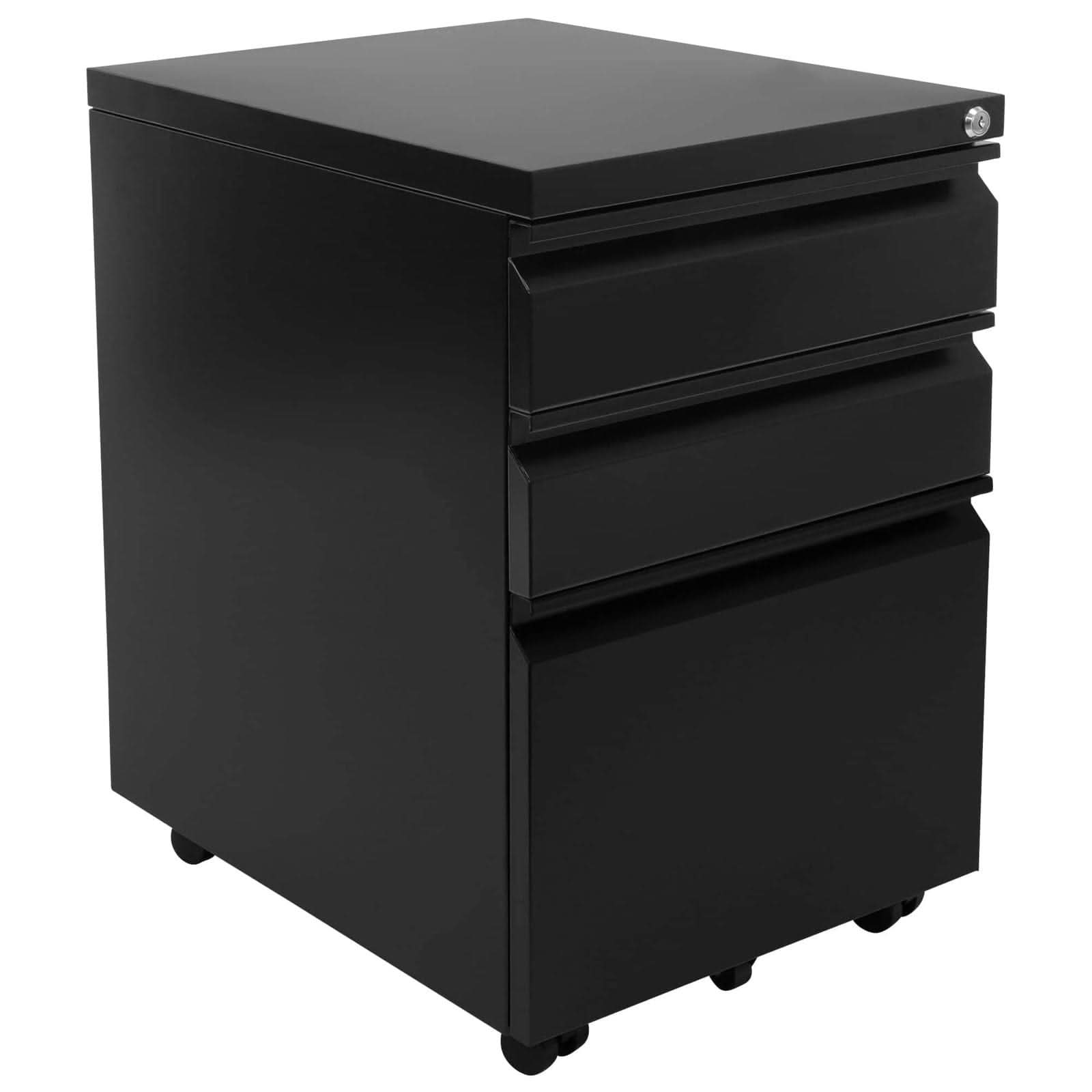 Mount-It! Mobile File Cabinet with 3 Drawers | MI-941B - Thumbnail 2