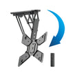 Black TV Mount - Retractable Motorized Ceiling TV Mount - Mount-It! - MI-4223