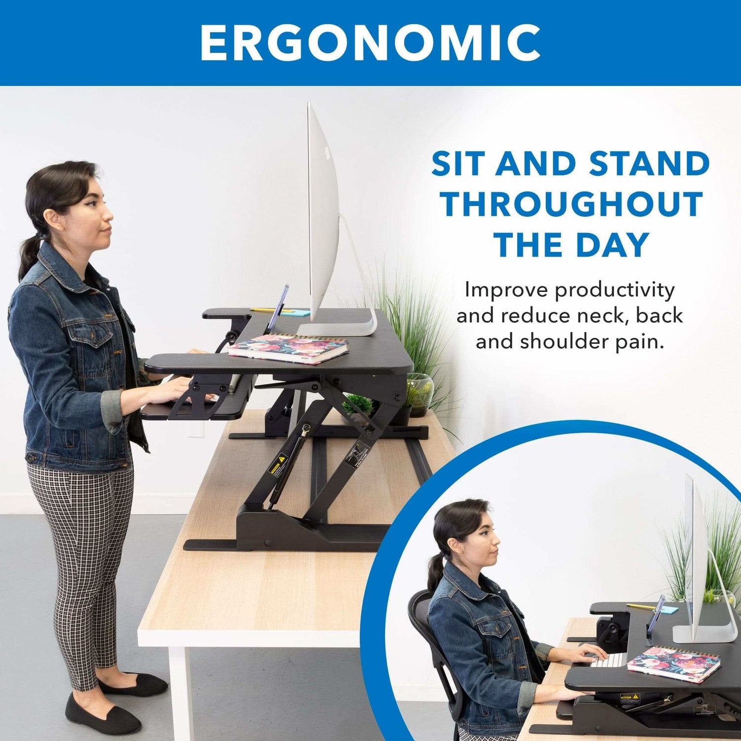 Shoulder Pain Standing Desk For Neck Pain Neck Pain Ergonomic Desk