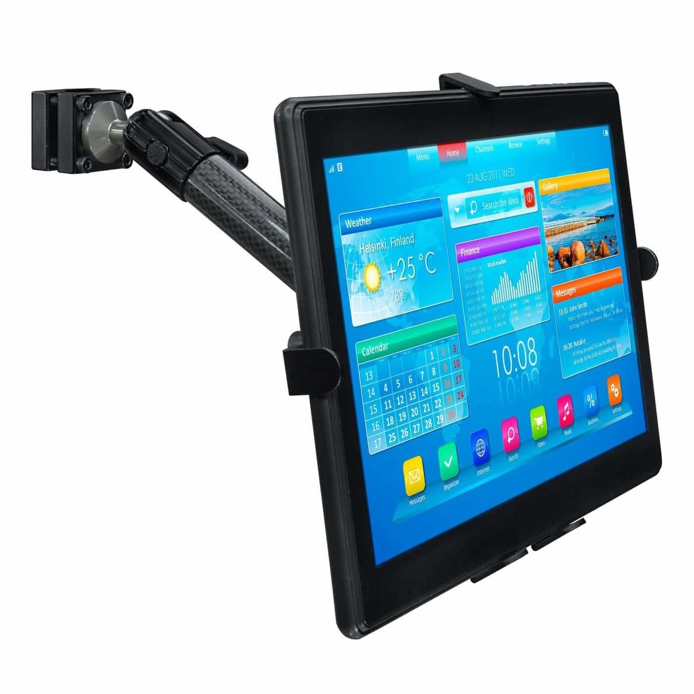 Mount-It! Carbon Fiber Universal Tablet Headrest Mount MI-7311