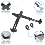 Laptop Mount - Clamp-On Laptop Tray w/ Safety Straps - Mount-It! - MI-5352T