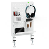 Desk Accessories - Clamp-on Pegboard Organizer - Mount-It! -