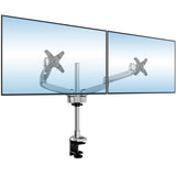 Monitor Mount - CLiX Series Full Motion Dual Monitor Desk Mount - Mount-It! -