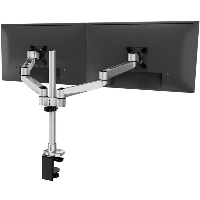 Monitor Mount - CLiX Series Full Motion Dual Monitor Desk Mount - Mount-It! -