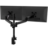 Monitor Mount - CLiX Series Full Motion Dual Monitor Desk Mount with Gas Spring Arms - Mount-It! -