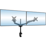 Monitor Mount - CLiX Series Full Motion Dual Monitor Desk Mount with Gas Spring Arms - Mount-It! -