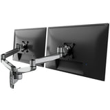 Monitor Mount - CLiX Series Full Motion Dual Monitor Wall Mount - Mount-It! -