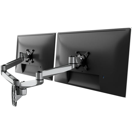 Monitor Mount - CLiX Series Full Motion Dual Monitor Wall Mount - Mount-It! -