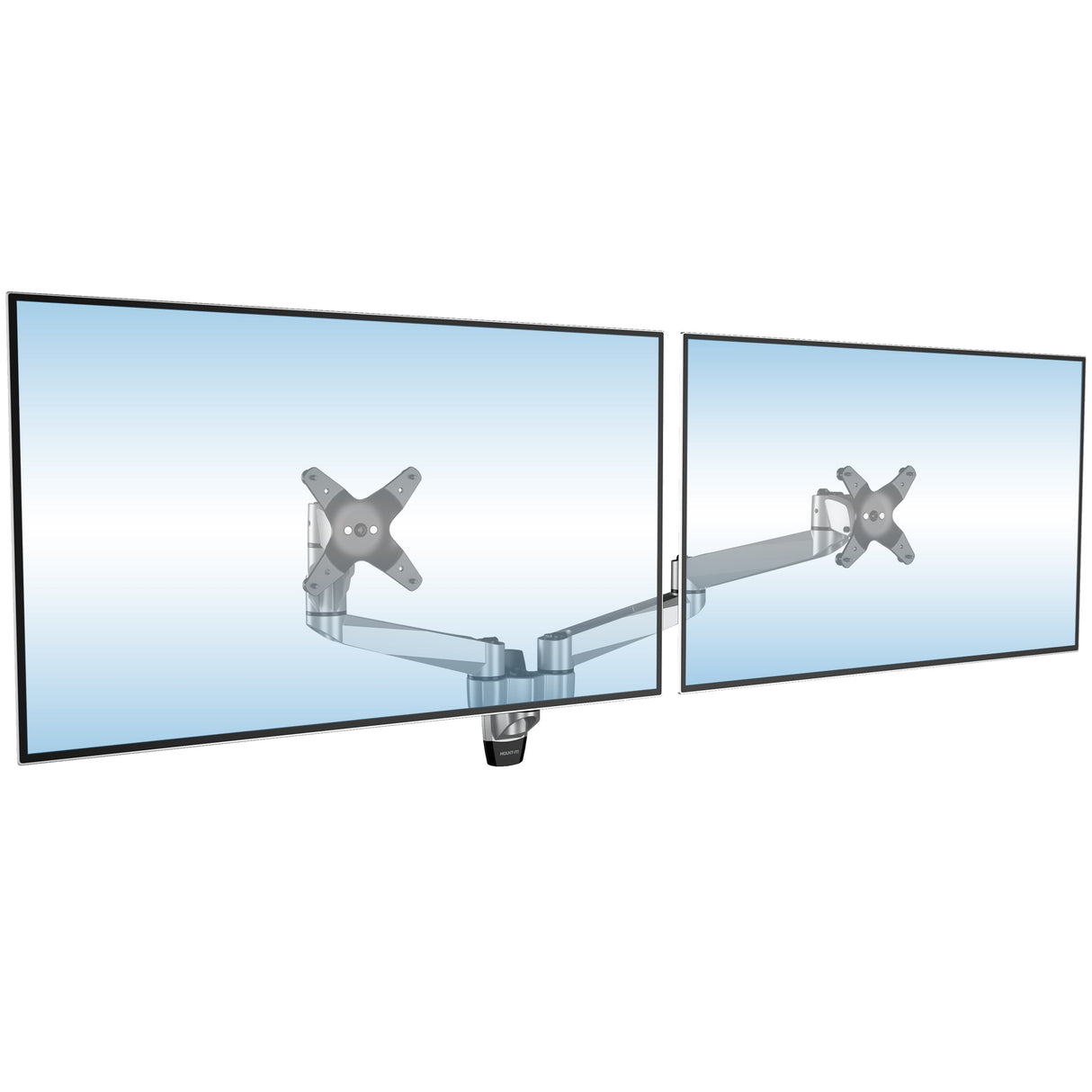 Monitor Mount - CLiX Series Full Motion Dual Monitor Wall Mount - Mount-It! -