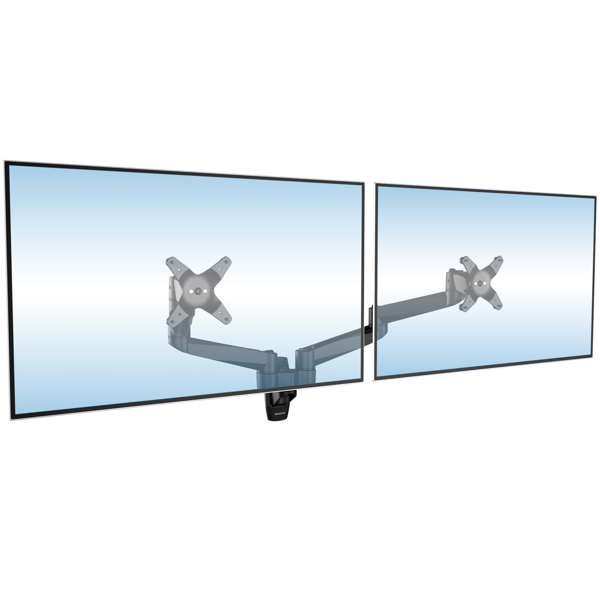 Monitor Mount - CLiX Series Full Motion Dual Monitor Wall Mount - Mount-It! -