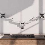 Monitor Mount - CLiX Series Full Motion Dual Monitor Wall Mount - Mount-It! -