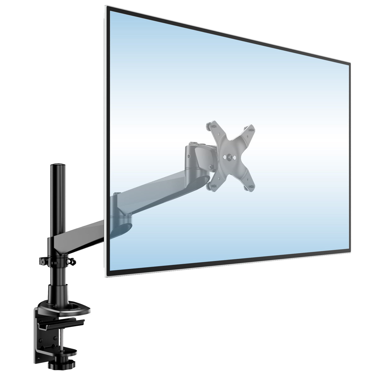 Monitor Mount - CLiX Series Full Motion Single Monitor Desk Mount - Mount-It! -