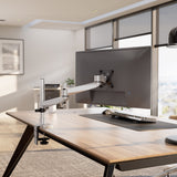 Monitor Mount - CLiX Series Full Motion Single Monitor Desk Mount - Mount-It! -