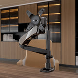 Monitor Mount - CLiX Series Full Motion Single Monitor Desk Mount with Gas Spring Arm - Mount-It! -