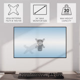 Monitor Mount - CLiX Series Single Monitor Wall Mount - Mount-It! -