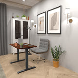 Standing Desk - Compact Electric Standing Desk with 40" Tabletop - Mount-It! -
