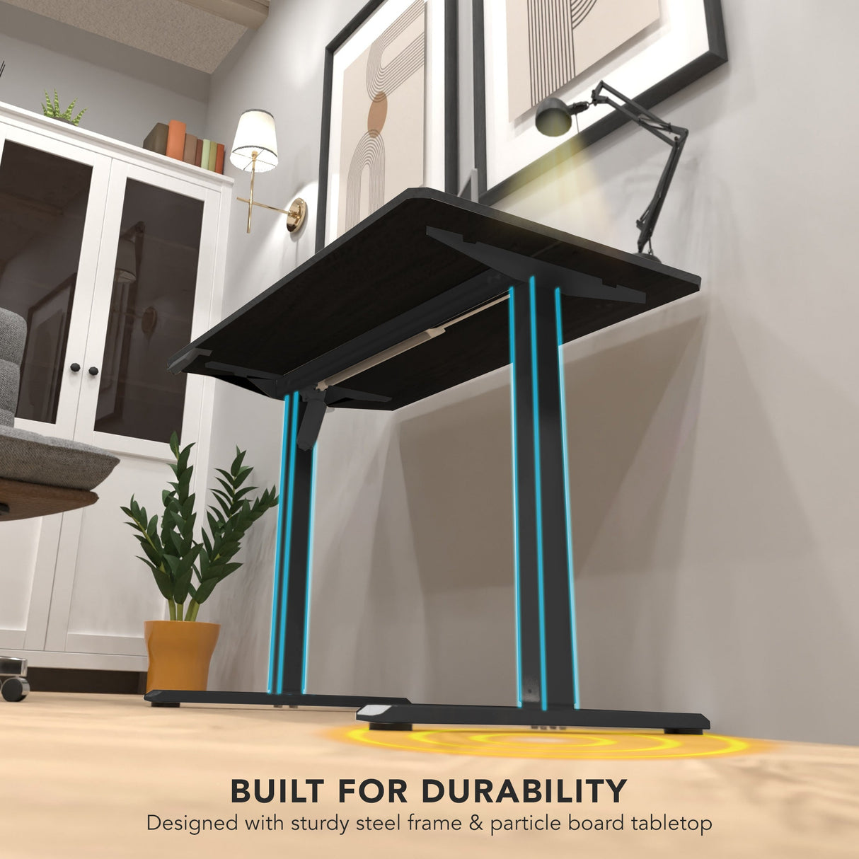 Standing Desk - Compact Electric Standing Desk with 40" Tabletop - Mount-It! -