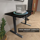Standing Desk - Compact Electric Standing Desk with 40" Tabletop - Mount-It! -