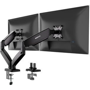 Monitor Mount - Dual Monitor Desk Mount with Gas Spring Arms - Mount-It! - MI-1882BLK