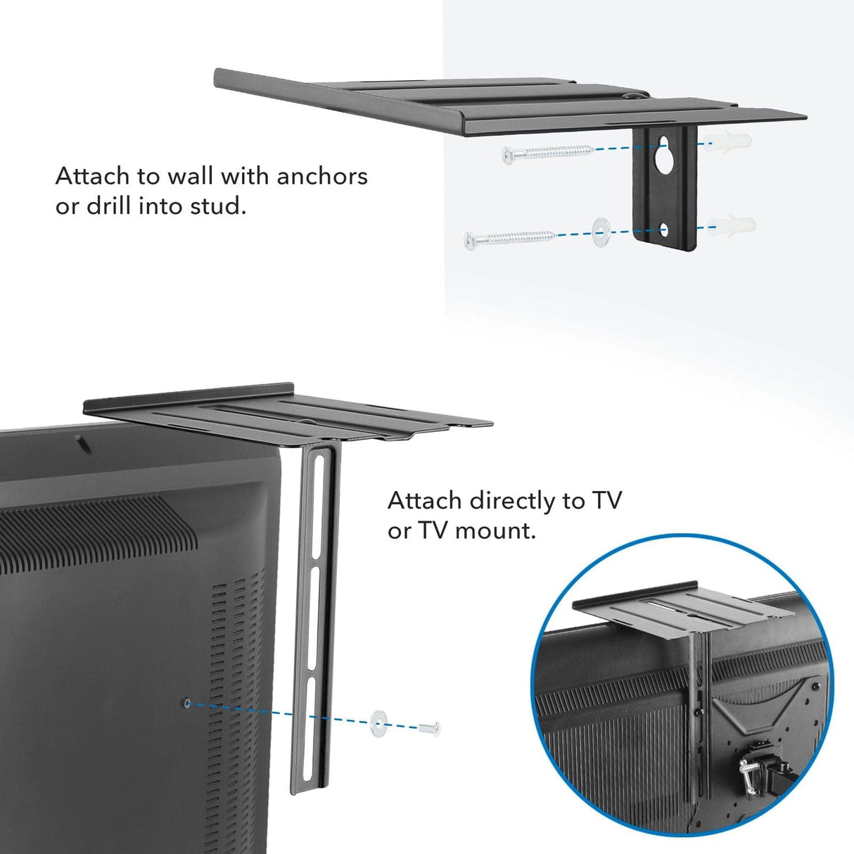 Component Shelves - Floating TV Shelf - Mount-It! - MI-896