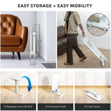 Mobile Standing Desk - Foldable Rolling Overbed Table - Mount-It! - MI-8046