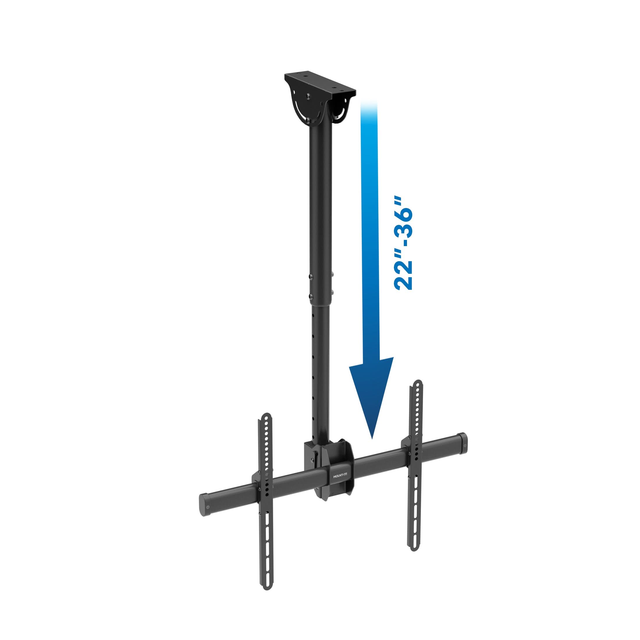 Mount-It! Full-Motion TV Ceiling Mount for 32" to 75" TVs | holds up to 175 lbs | MI-501B - Thumbnail 4