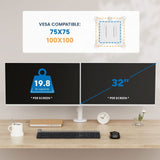 Monitor Mount - Full Motion Dual Monitor Desk Mount - Mount-It! -