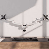 Monitor Mount - Full Motion Dual Monitor Wall Mount - Mount-It! -
