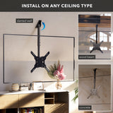 TV Mount - Full Motion Height Adjustable Ceiling TV Mount - Mount-It! - MI-511
