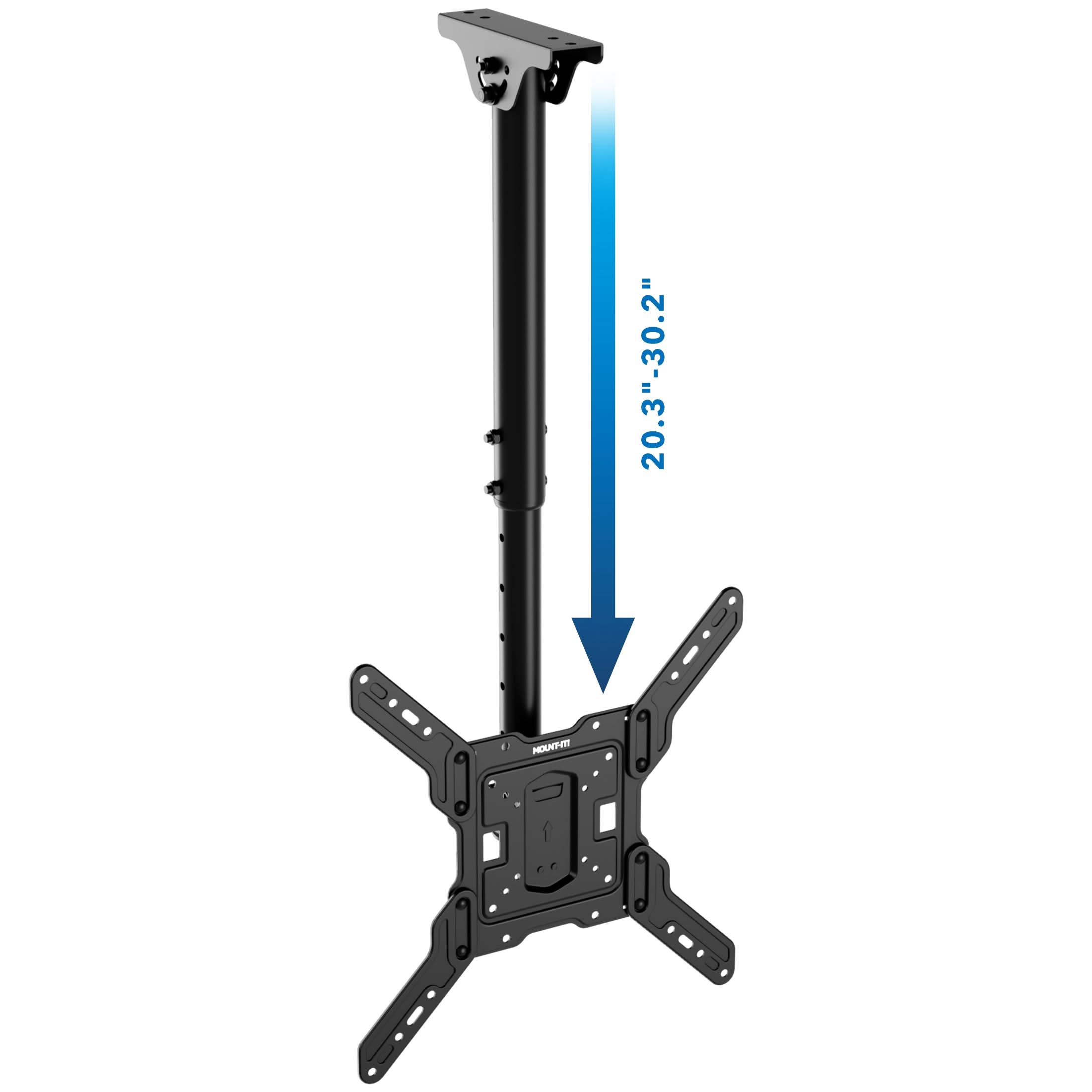 Mount-It! Full Motion Height Adjustable Ceiling TV Mount