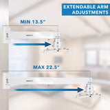 Projector Mount - Full Motion Projector Wall & Ceiling Mount - Mount-It! -