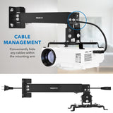 Projector Mount - Full Motion Projector Wall & Ceiling Mount - Mount-It! -