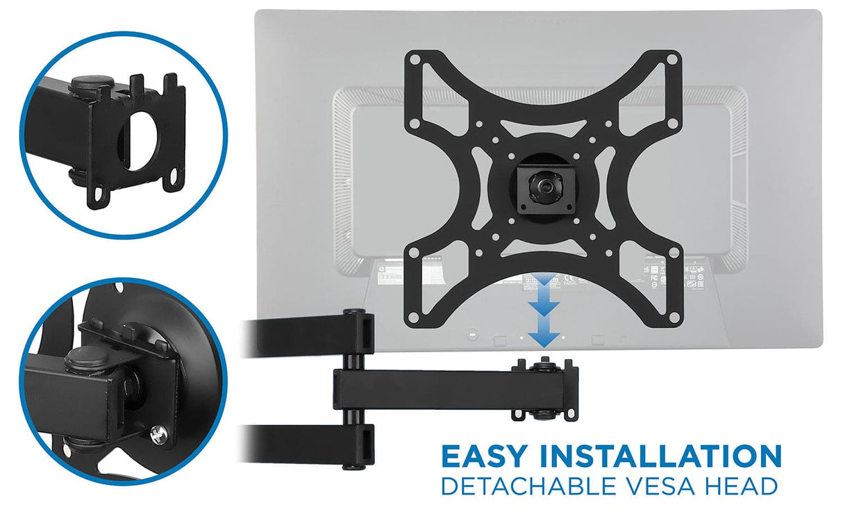 Marketplace - Full Motion Single Arm TV Wall Mount - Mount-It! - MI-407-1