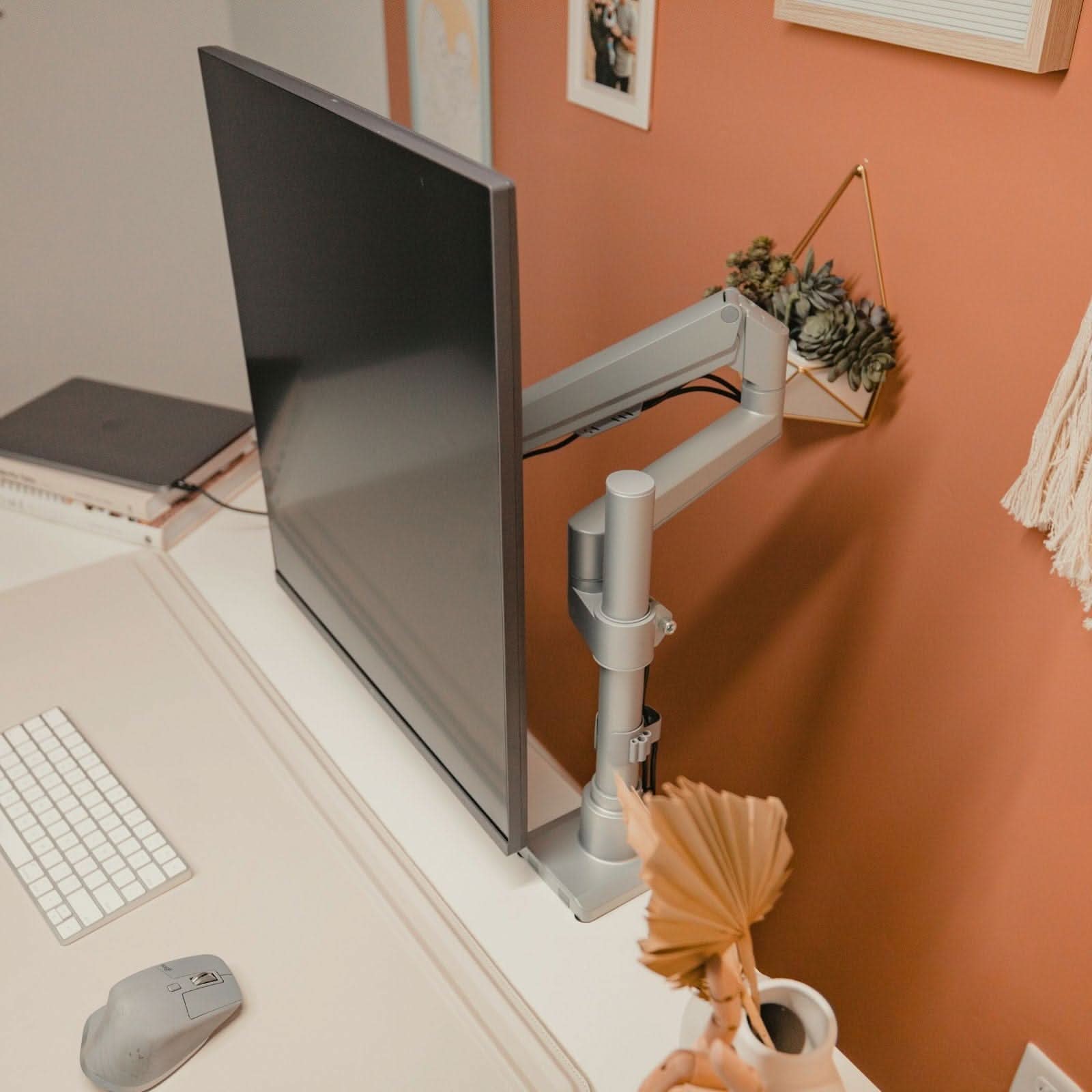 Mount-It! Mount‑It! Single Monitor Arm – Height‑Adjustable Gas