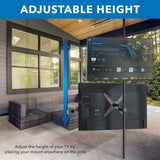 TV Mount - Full Motion TV Pole Mount - Mount-It! - MI-391XL